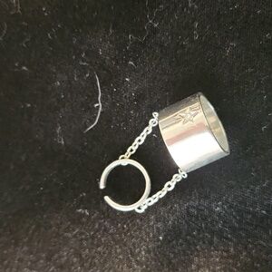 JewelMint Star Cuff Ring